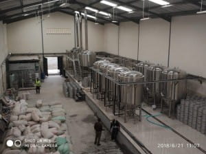 Équipement de brasserie de bière 4000L