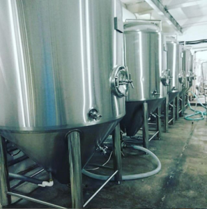 Tempat pembuatan bir 1000L Rusia
