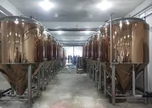 كوريا الشمالية 2000L مصنع الجعة